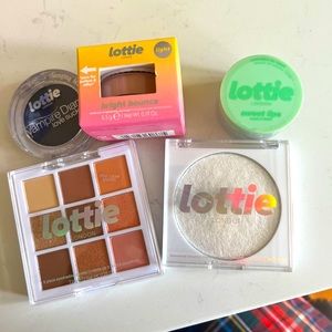 Lots Of 5 Lottie London Products- Brand New. Never opened. Factory sealed